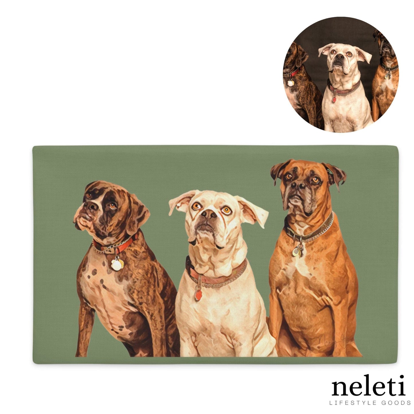 Custom Pet Pillows at Neleti.com