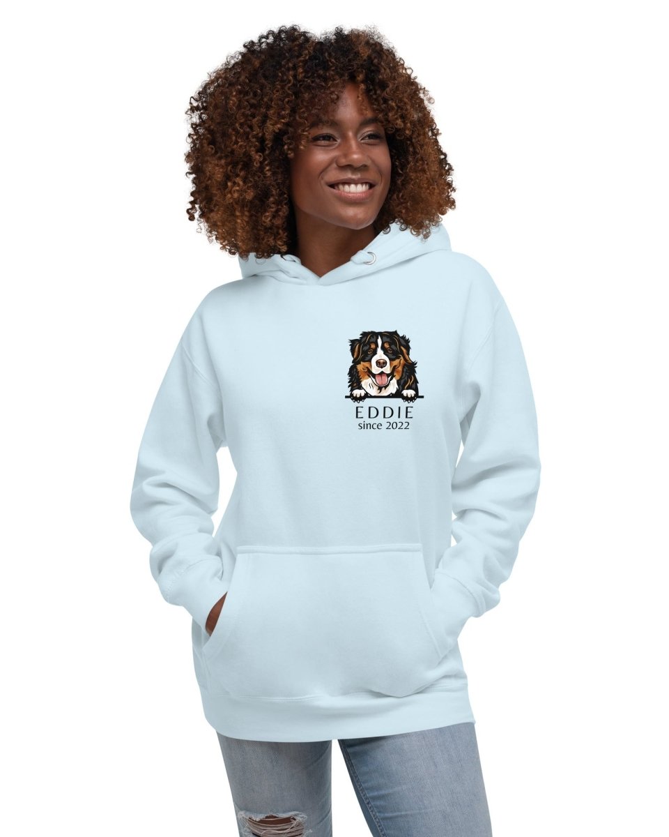 Custom Dog Breed Premium Hoodie | Personalized Pet Parent Comfort - neleti