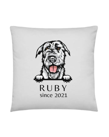 Custom Dog Pillow with Name & Year - neleti