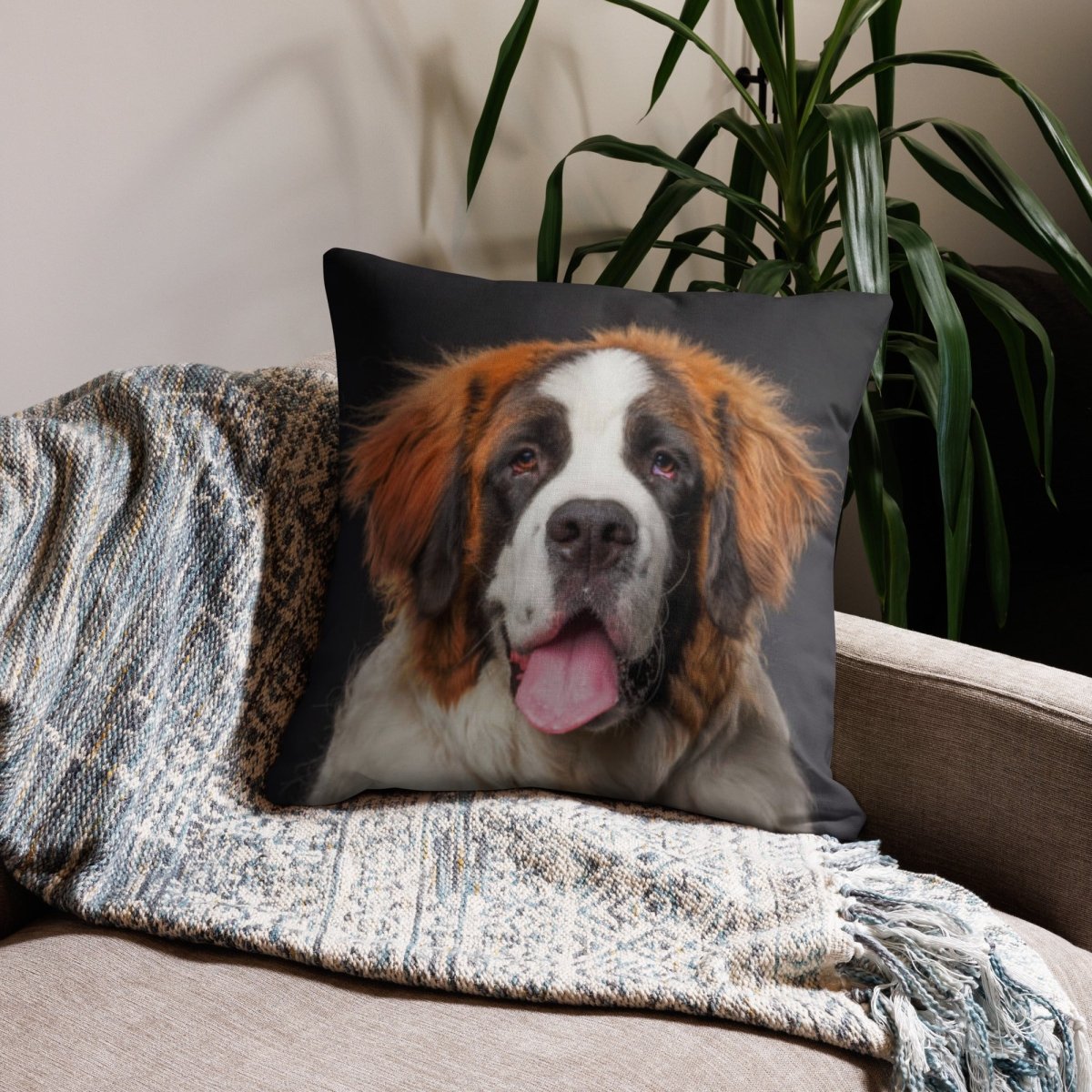 Custom Pet Pillow - Printed with Your Pet's Photo - neleti
