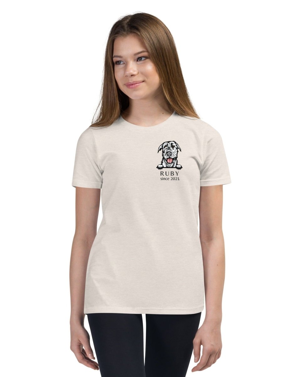 Dog Breed Youth Shirt - Custom Kids Tee - neleti