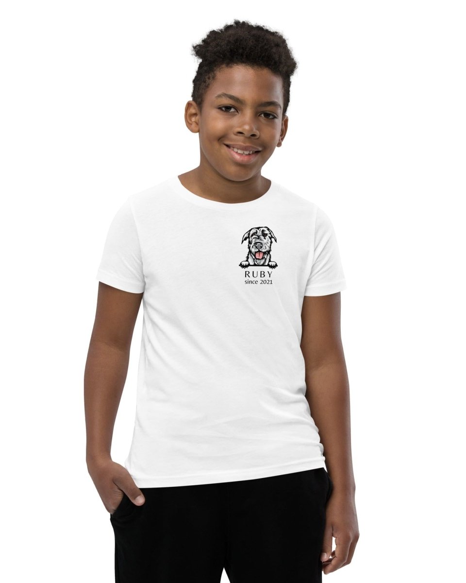 Dog Breed Youth Shirt - Custom Kids Tee - neleti