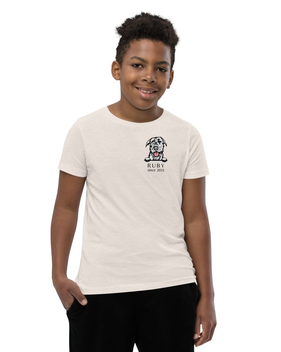 Dog Breed Youth Shirt - Custom Kids Tee - neleti