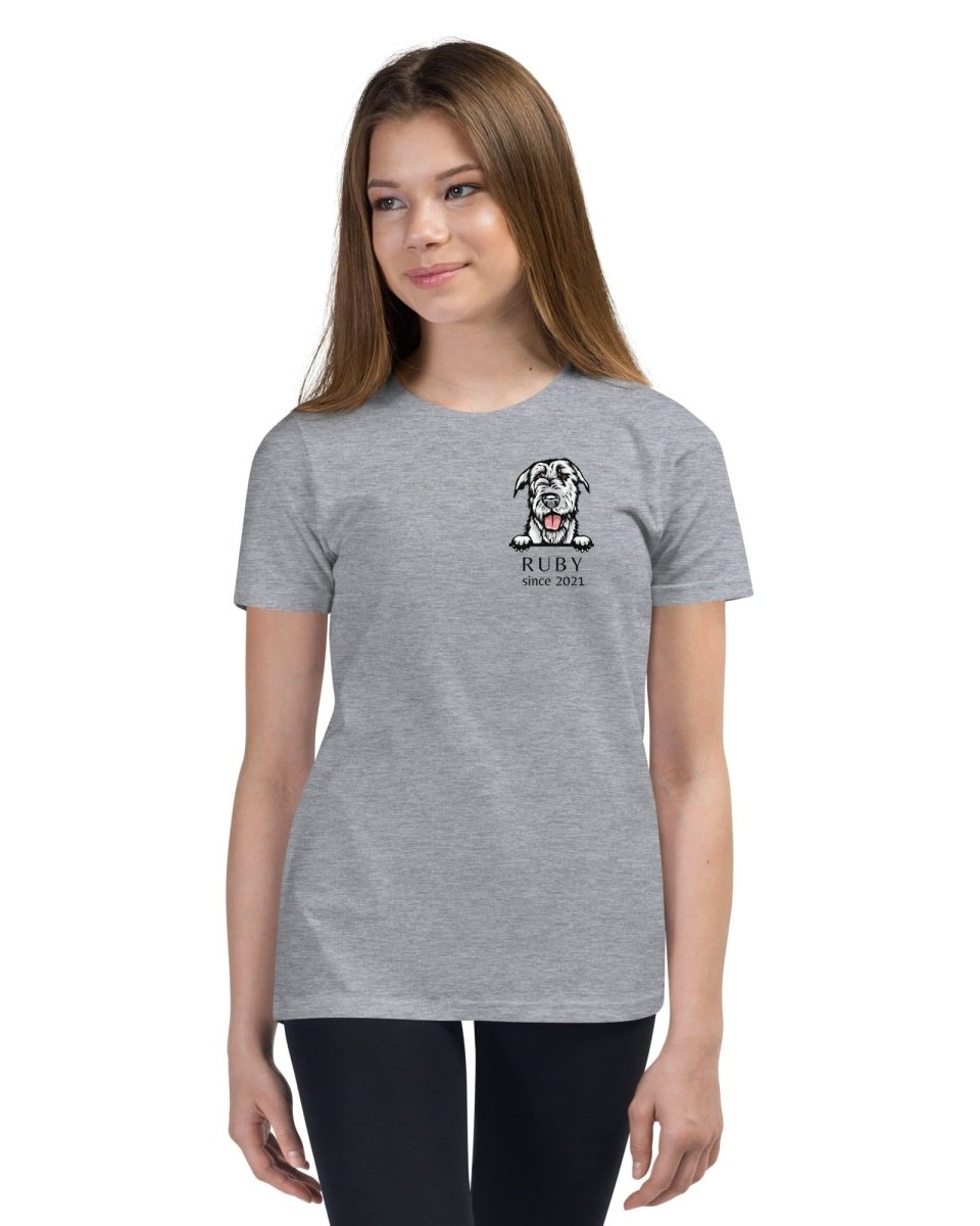 Dog Breed Youth Shirt - Custom Kids Tee - neleti