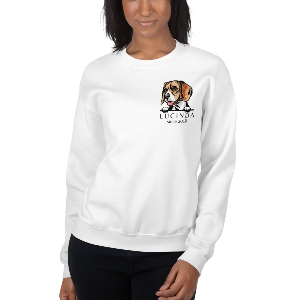 Dog Parent Sweatshirt - Custom 100+ Breeds - neleti