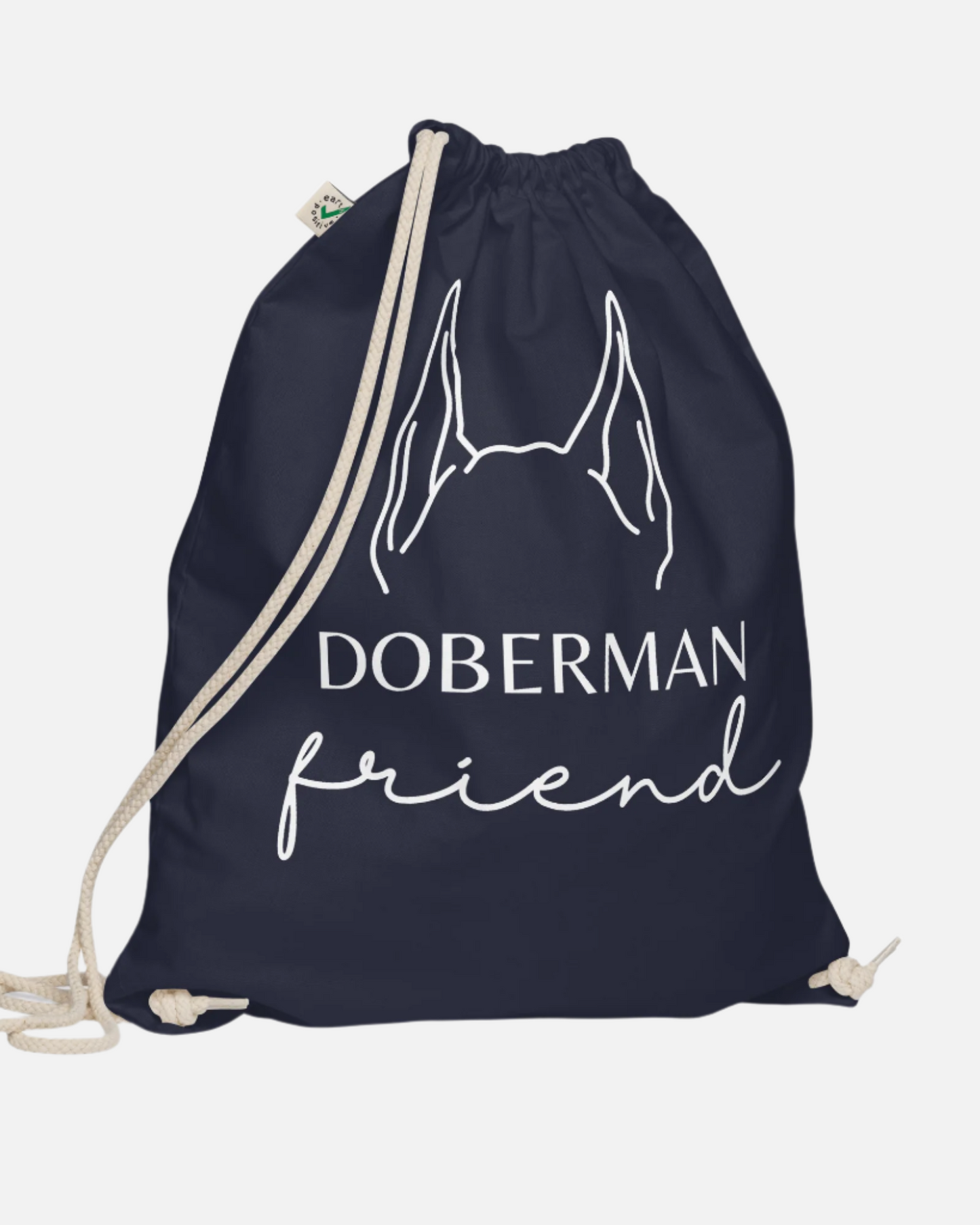    neleti.com-Dog-Ears-on-Navy-Organic-Cotton-Drawstring-Bag