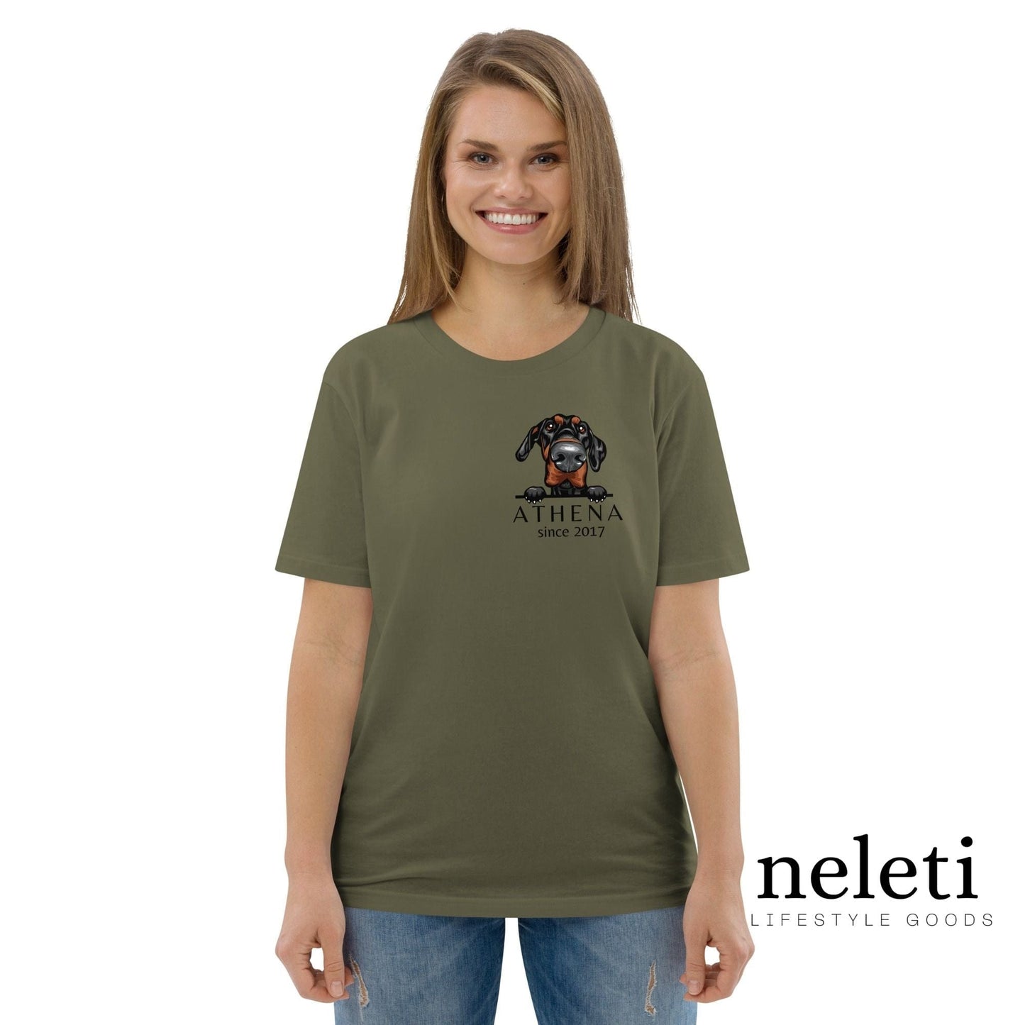 neleti.com-custom-khaki-shirt-for-dog-mom
