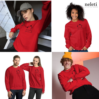 neleti.com-custom-red-sweatshit-with-dog-ears