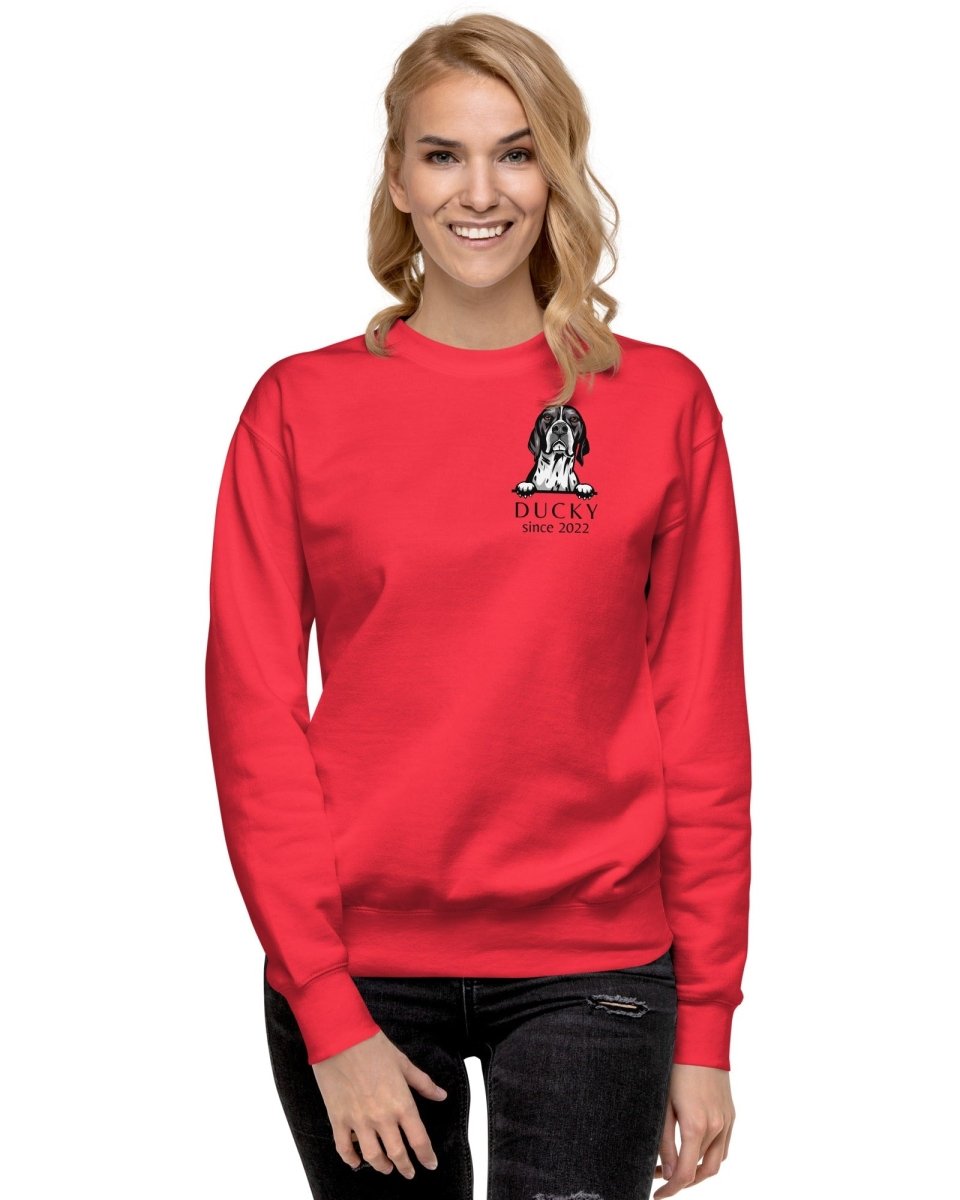 Premium Custom Dog Parent Sweatshirt - neleti