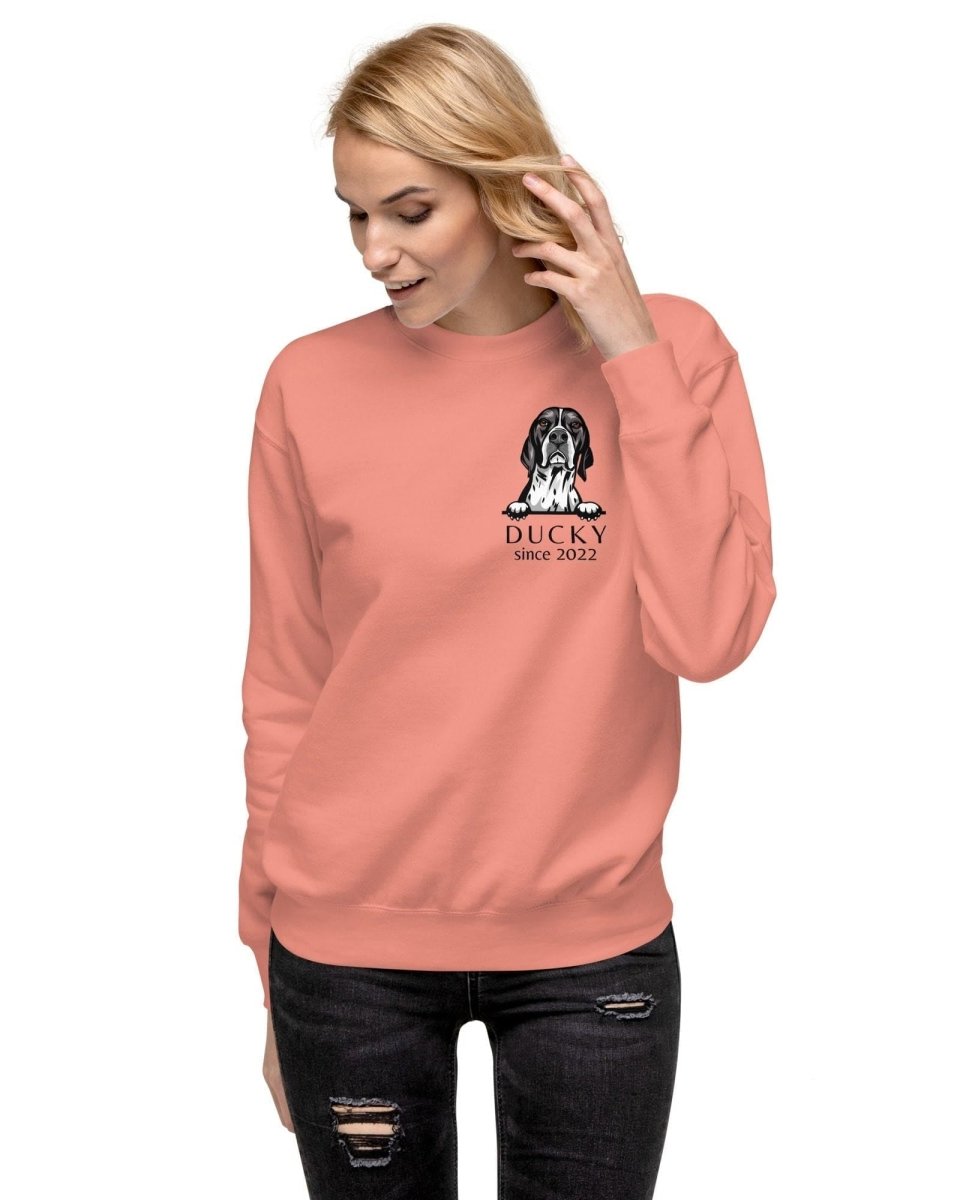 Premium Custom Dog Parent Sweatshirt - neleti