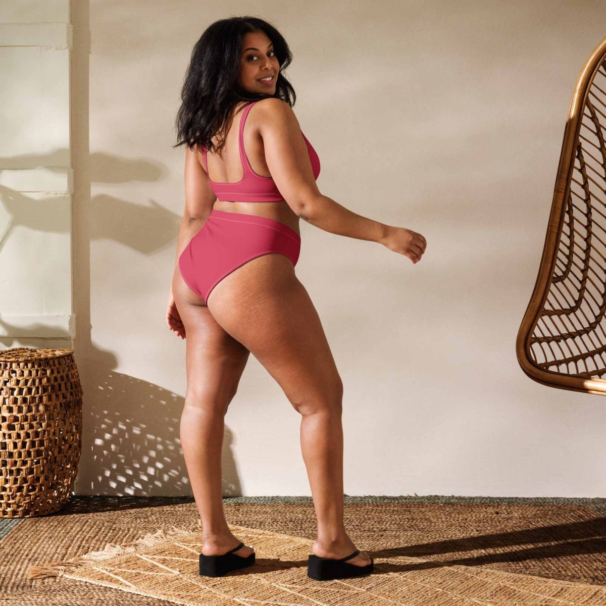 Red Two - Piece Swimsuit for Women at Neleti - neleti