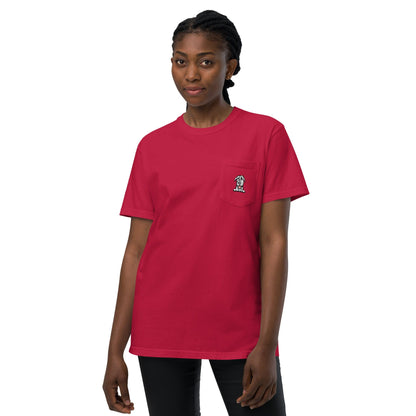 unisex-pocket-t-shirt-red