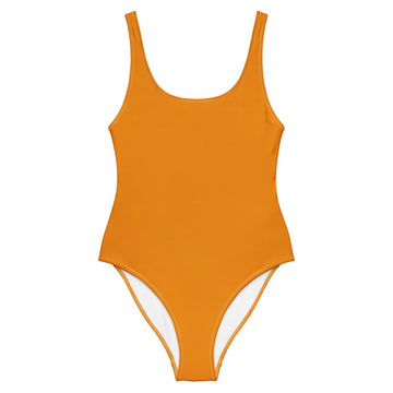 Yellow One - Piece Swimsuit for Women - neleti