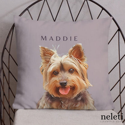 neleti Pillow 18x18in/45x45cm-Cover+INSERT / Lily Custom Pet Pillows and Pillow Covers