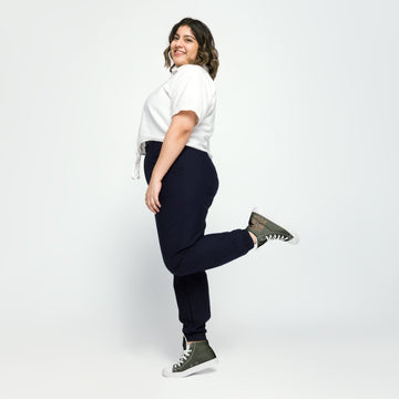 High-top Canvas Shoes for Dog Moms - neleti