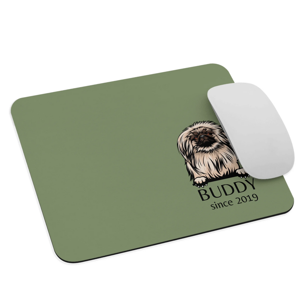 Custom Dog Breed Mousepad - Work Meets Wags Design