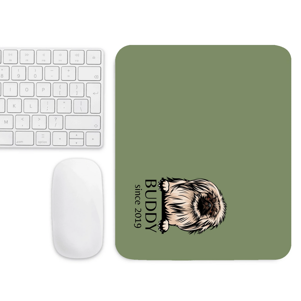 Custom Dog Breed Mousepad - Work Meets Wags Design