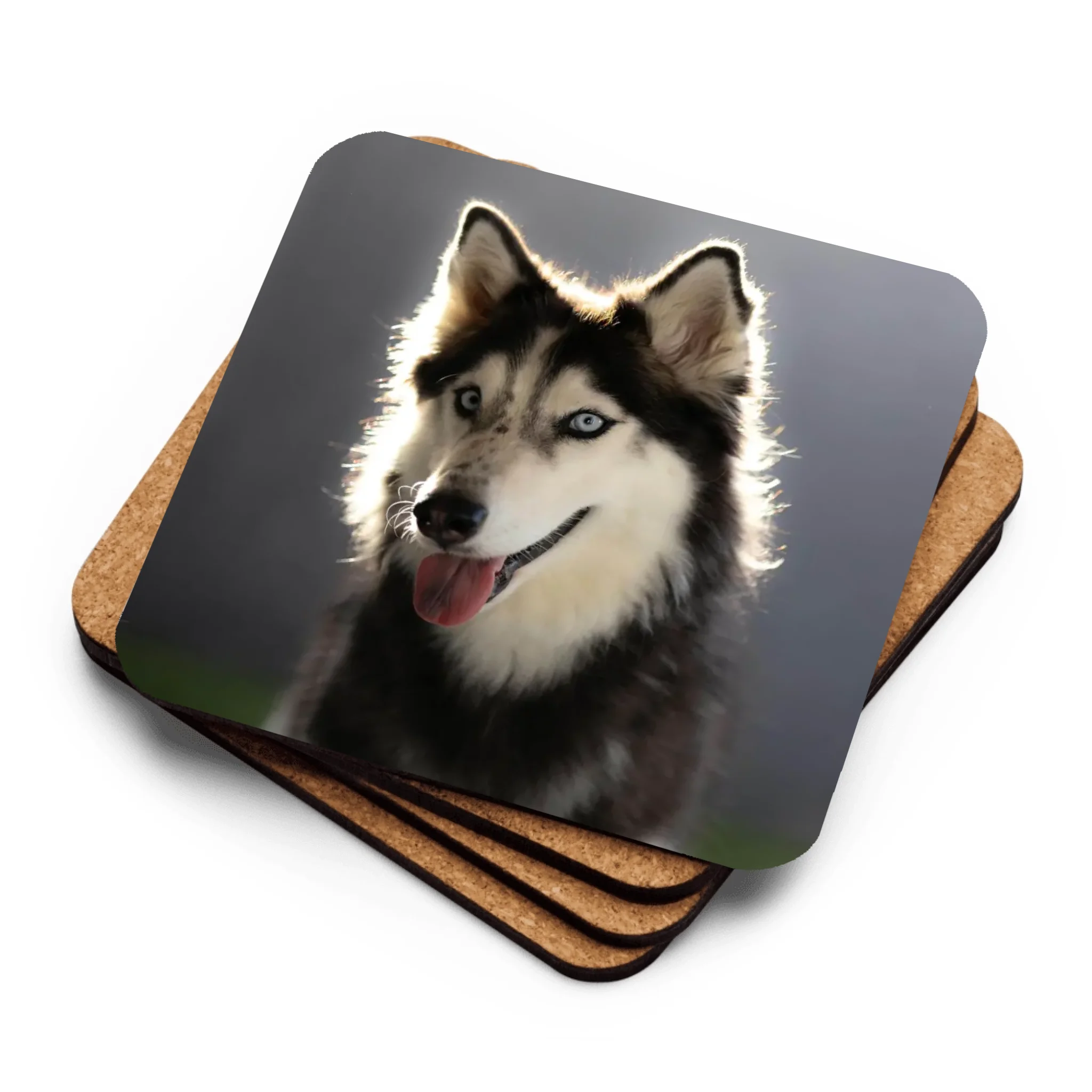 Personalized Pet Photo Coaster - Custom Dog Cat Picture