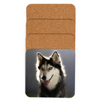 Personalized Pet Photo Coaster - Custom Dog Cat Picture