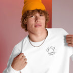 Custom Dog Breed Sweatshirt - Personalized Name & Year with Breed Ears