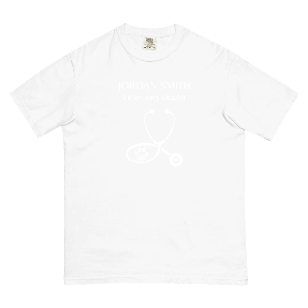 Personalized Veterinarian Shirt - Custom Name Profession Design