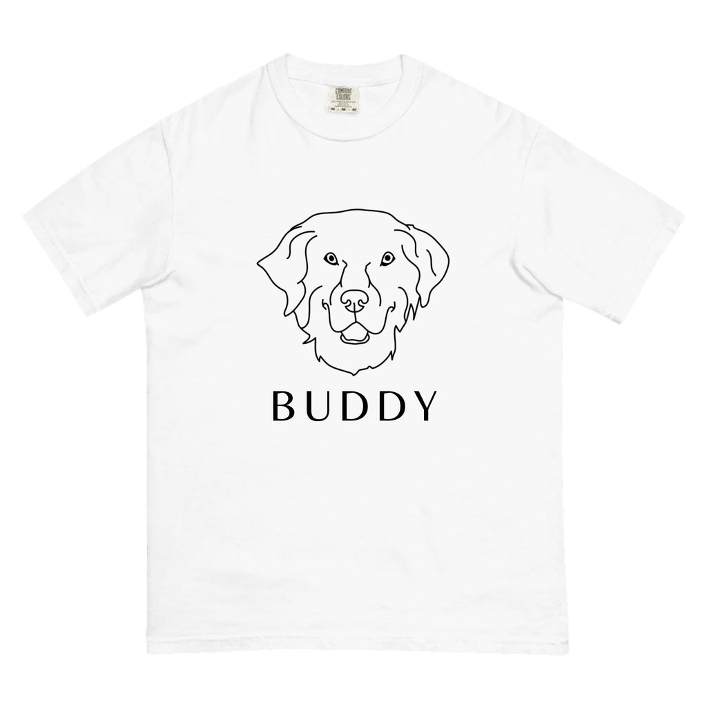 Personalized Dog Face Shirt - Custom Name