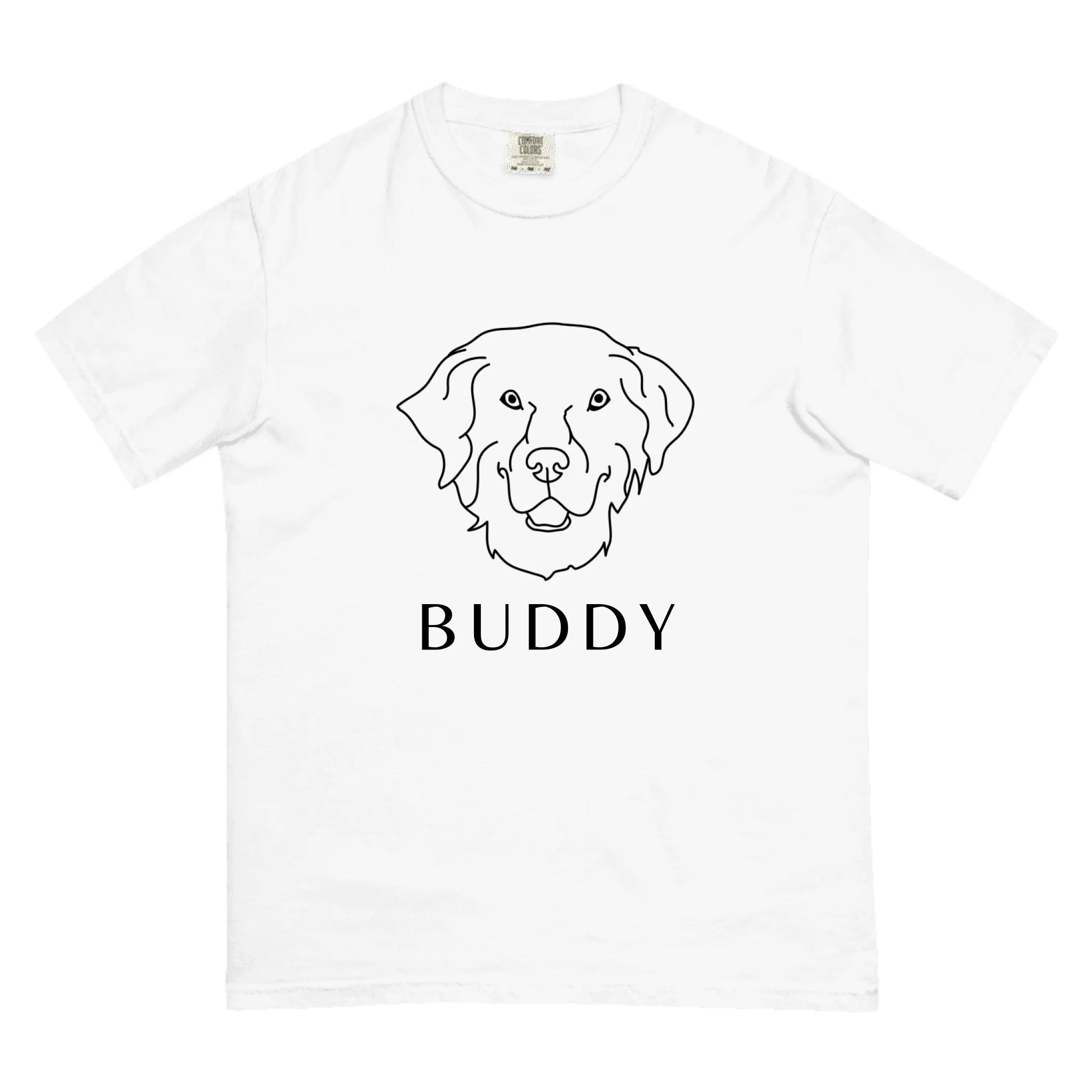 Personalized Dog Face Shirt - Custom Name