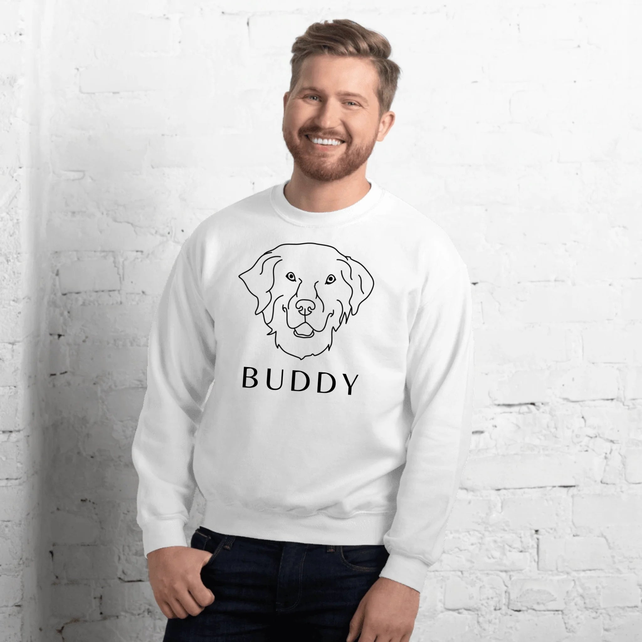 Custom Dog Breed Sweatshirt - Personalized Design