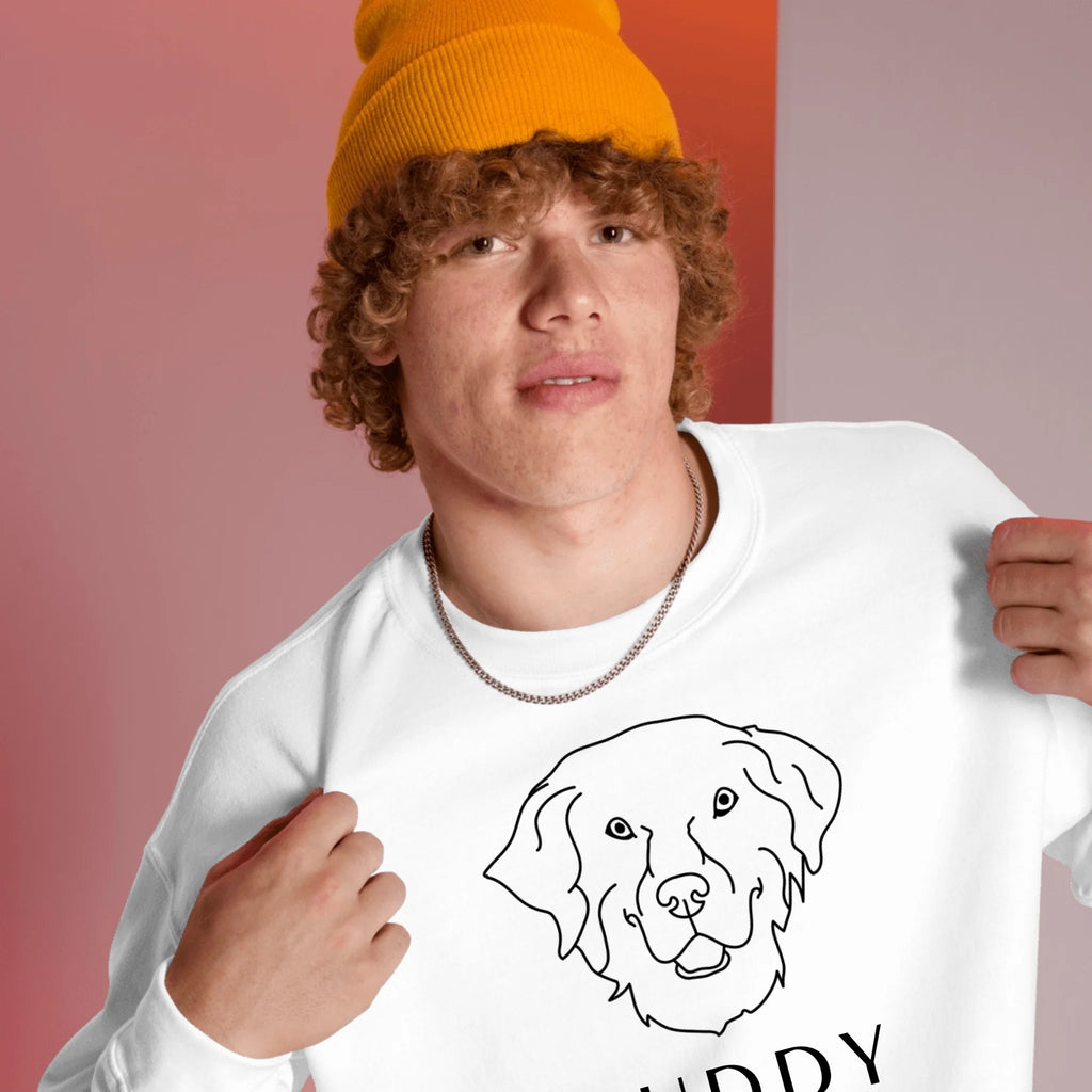 Custom Dog Breed Sweatshirt - Personalized Design
