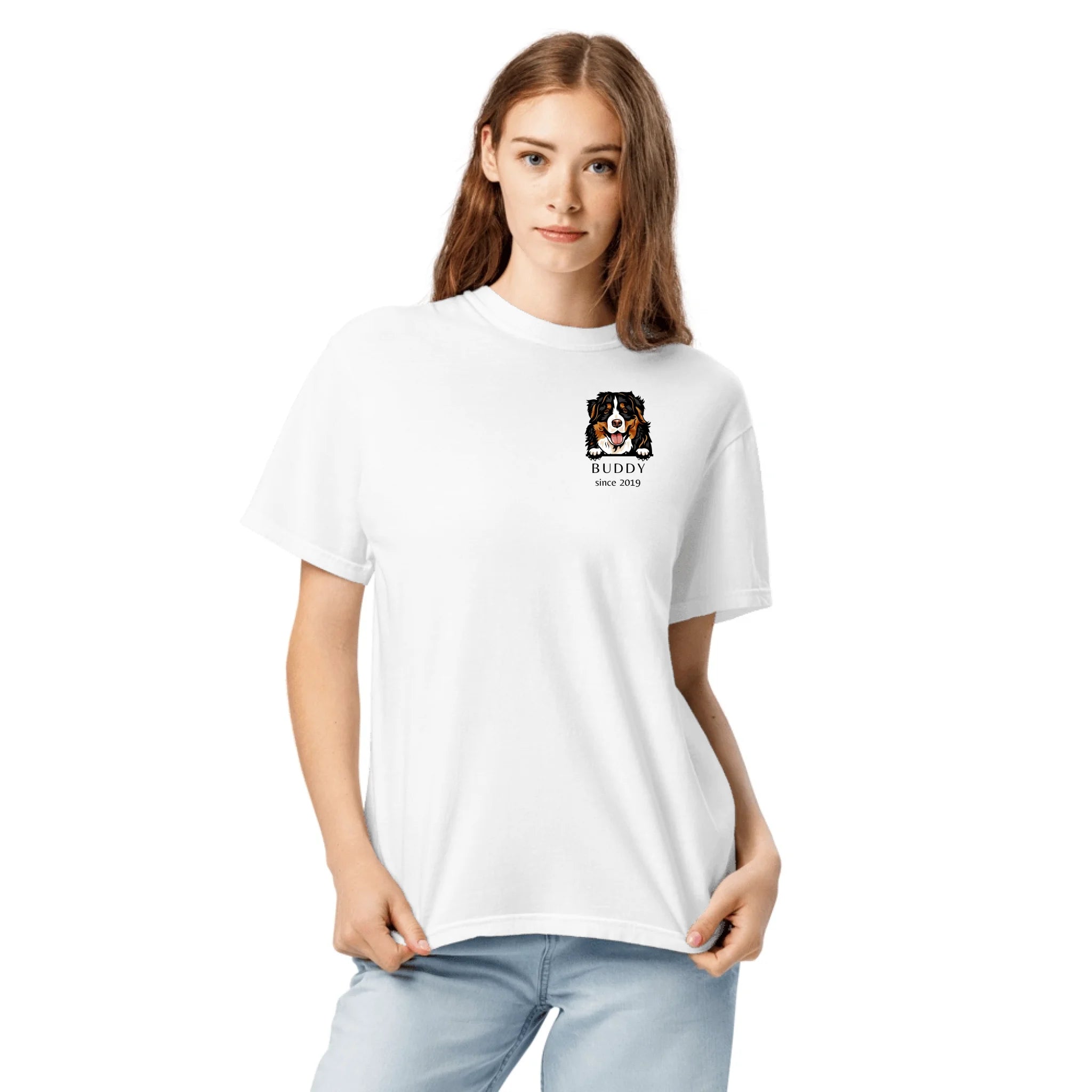 Personalized Dog Breed T-Shirt - Custom Dog Parent Shirt