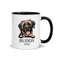 Custom Dog Breed Mug - Personalized Name & Year - Gift for Dog Moms & Dads - 100+ Breeds