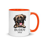 Custom Dog Breed Mug - Personalized Name & Year - Gift for Dog Moms & Dads - 100+ Breeds