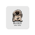 Custom Dog Breed Coasters - Personalized Name & Year - Gift for Dog Parents - 100+ Breeds