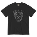 black-shirt-with-dog-face