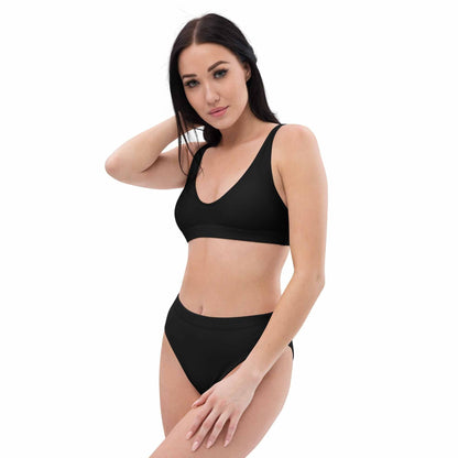 Two Piece Women's Swimsuit in Black Color