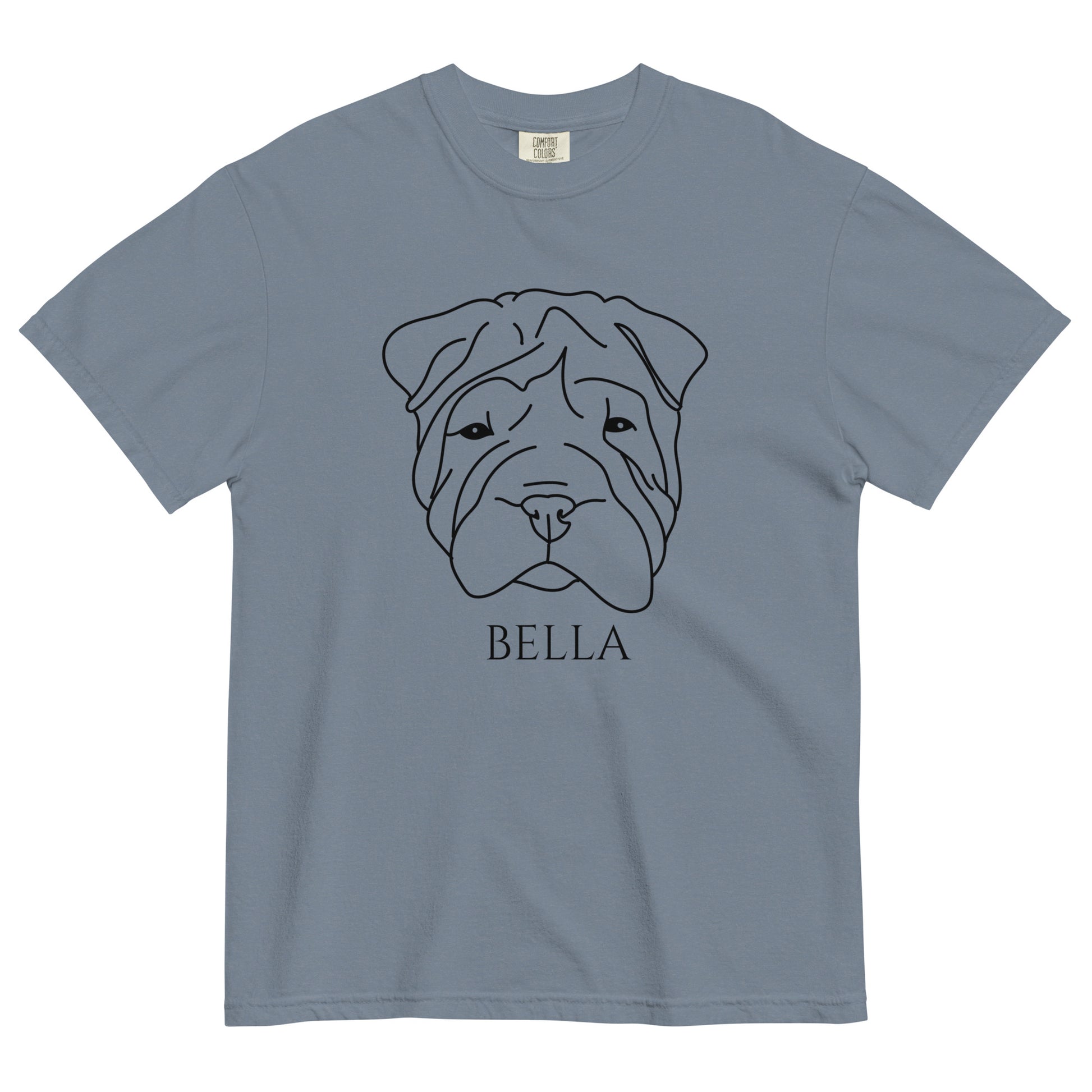 blue-jean-shirt-with-dog-face