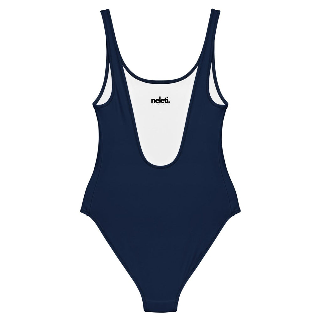 Blue One - Piece Swimsuit for Women - neleti