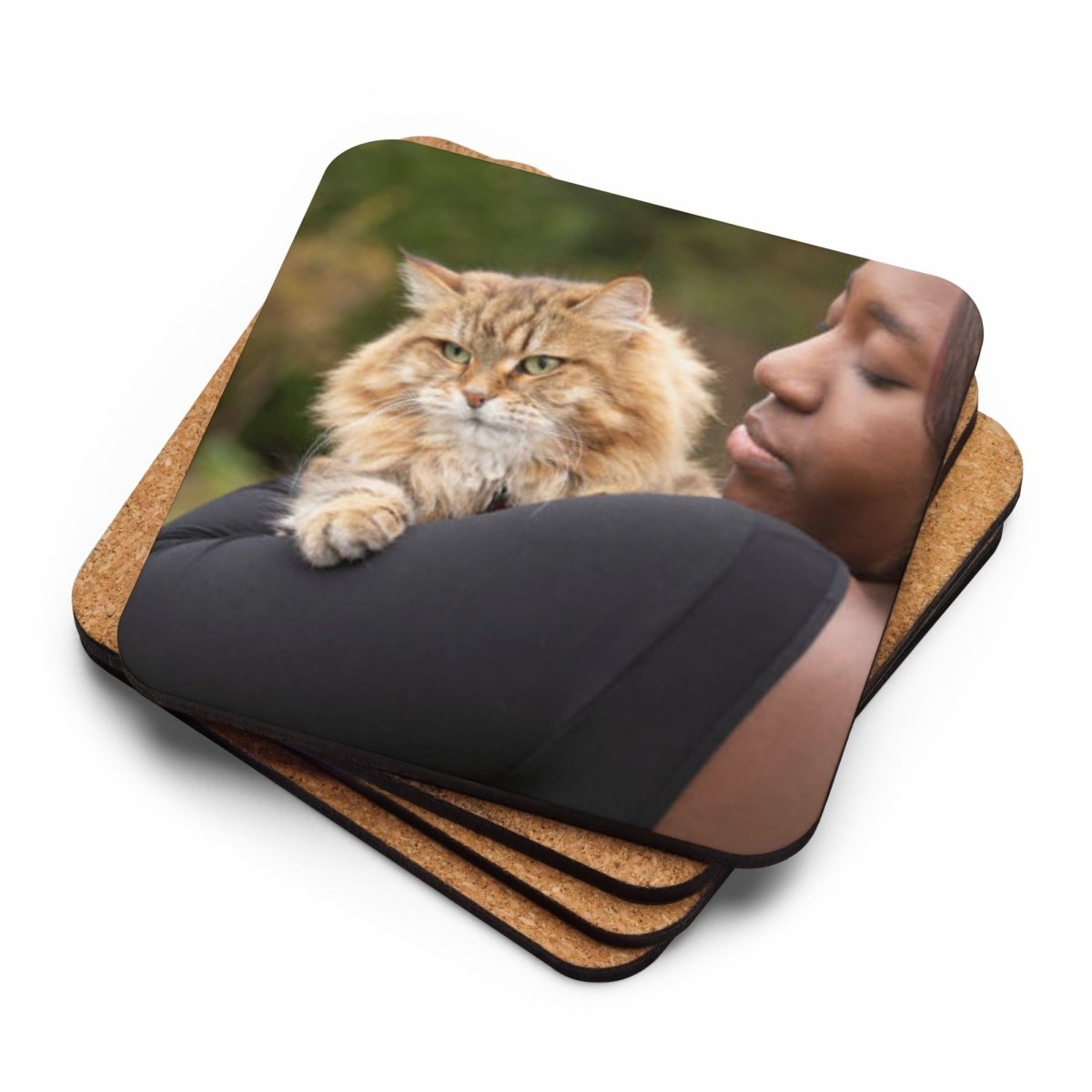Custom Coaster with Pet Photo - neleti