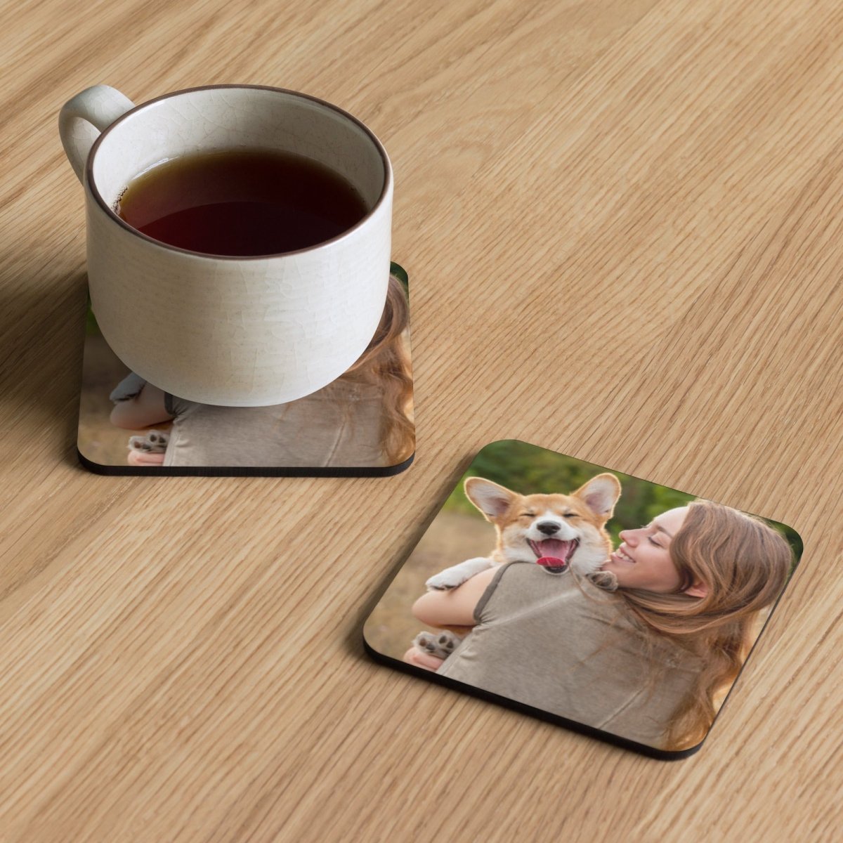 Custom Coaster with Pet Photo - neleti