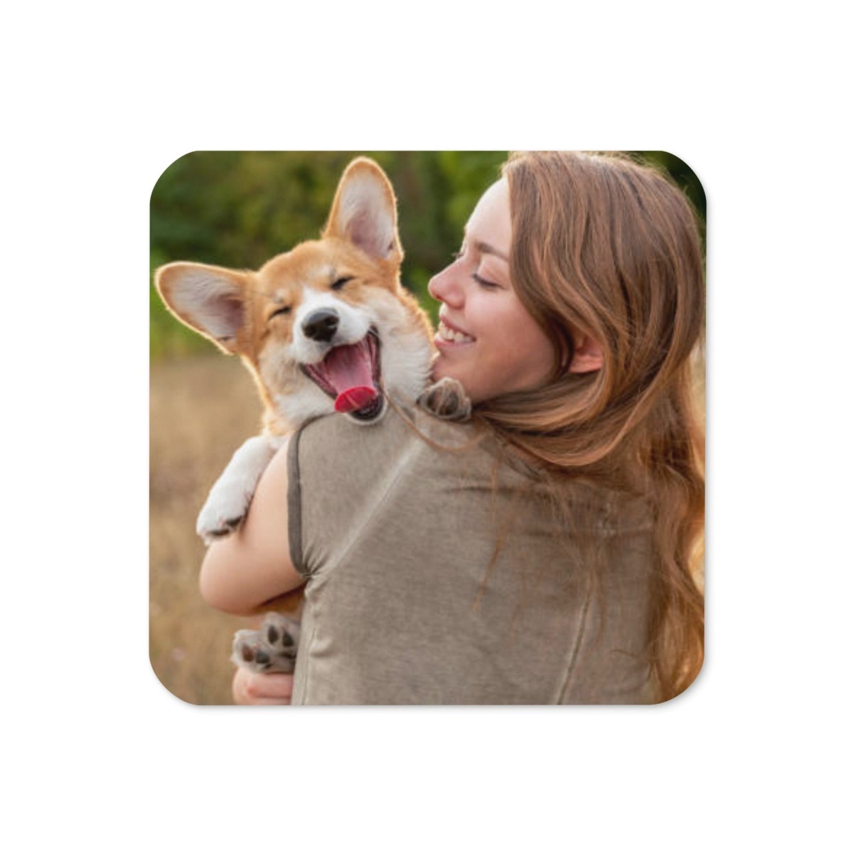Custom Coaster with Pet Photo - neleti