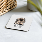 Custom Dog Breed Coasters - Cork 'Home is Where the Tail Wags' - neleti