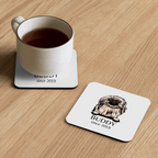 Custom Dog Breed Coasters - Cork 'Home is Where the Tail Wags' - neleti