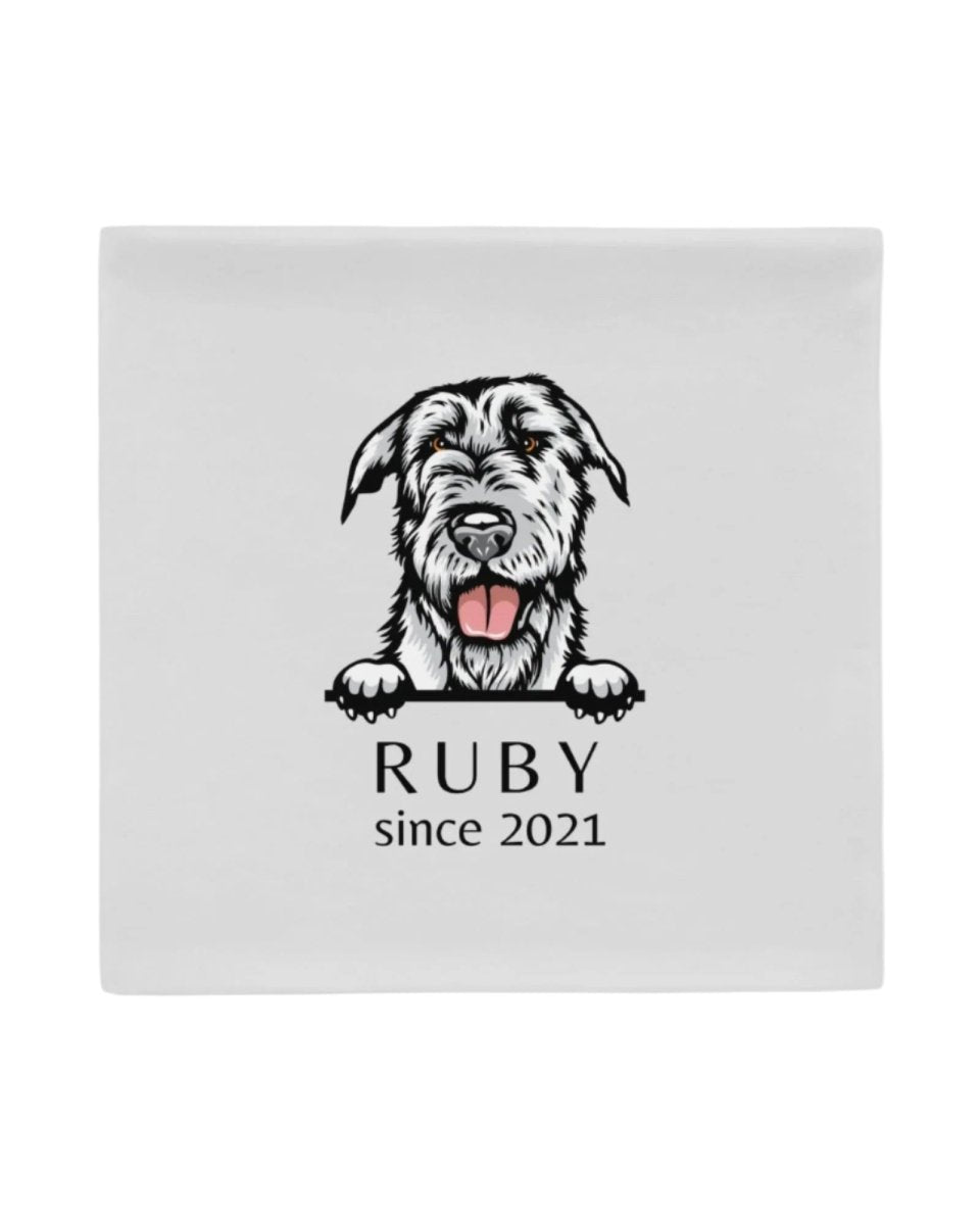 Custom Dog Pillow with Name & Year - neleti