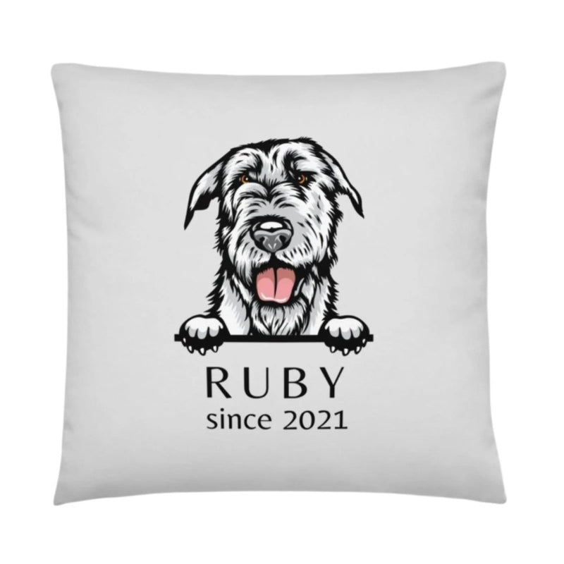 Custom Dog Pillow with Name & Year - neleti