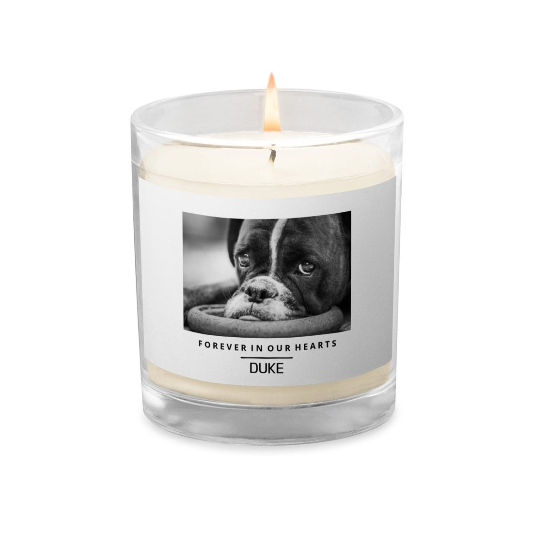 Custom Pet Memorial Candle - neleti