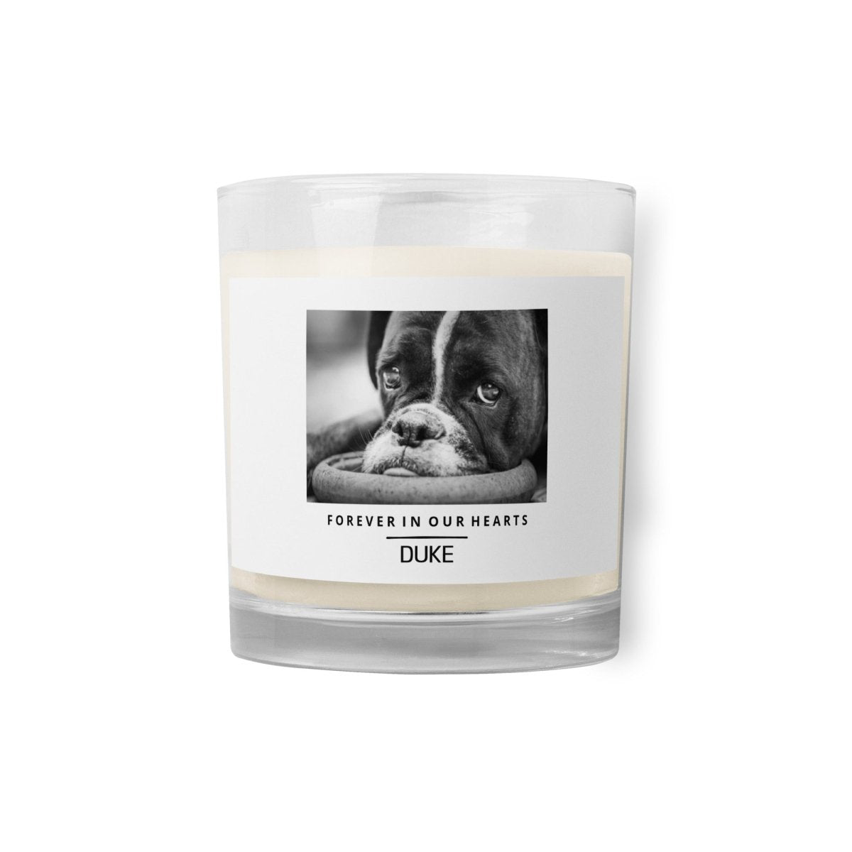 Custom Pet Memorial Candle - neleti