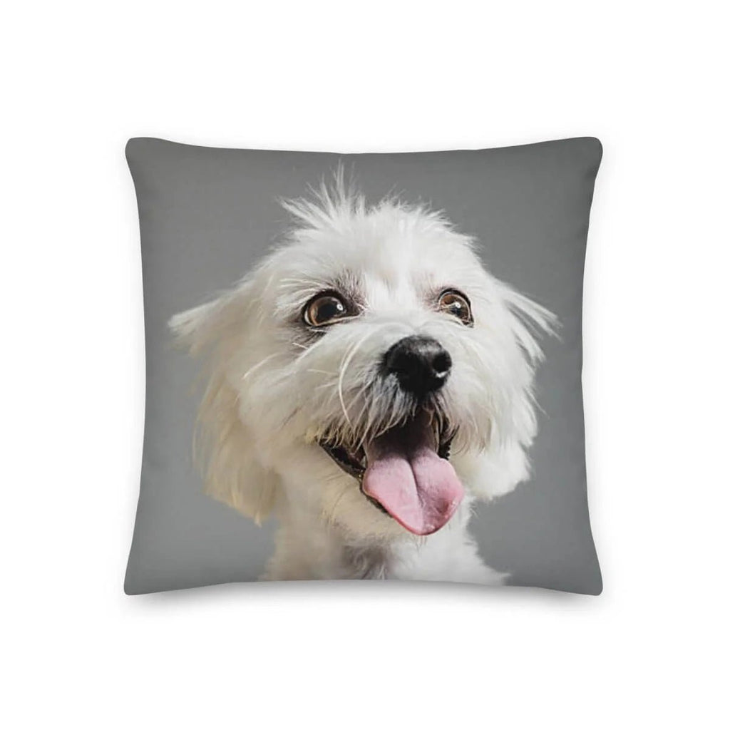 Custom Pet Photo Pillow - Personalized Memory Keepsake - Gift for Dog & Cat Moms and Dads - Birthday & Memorial Gift - neleti