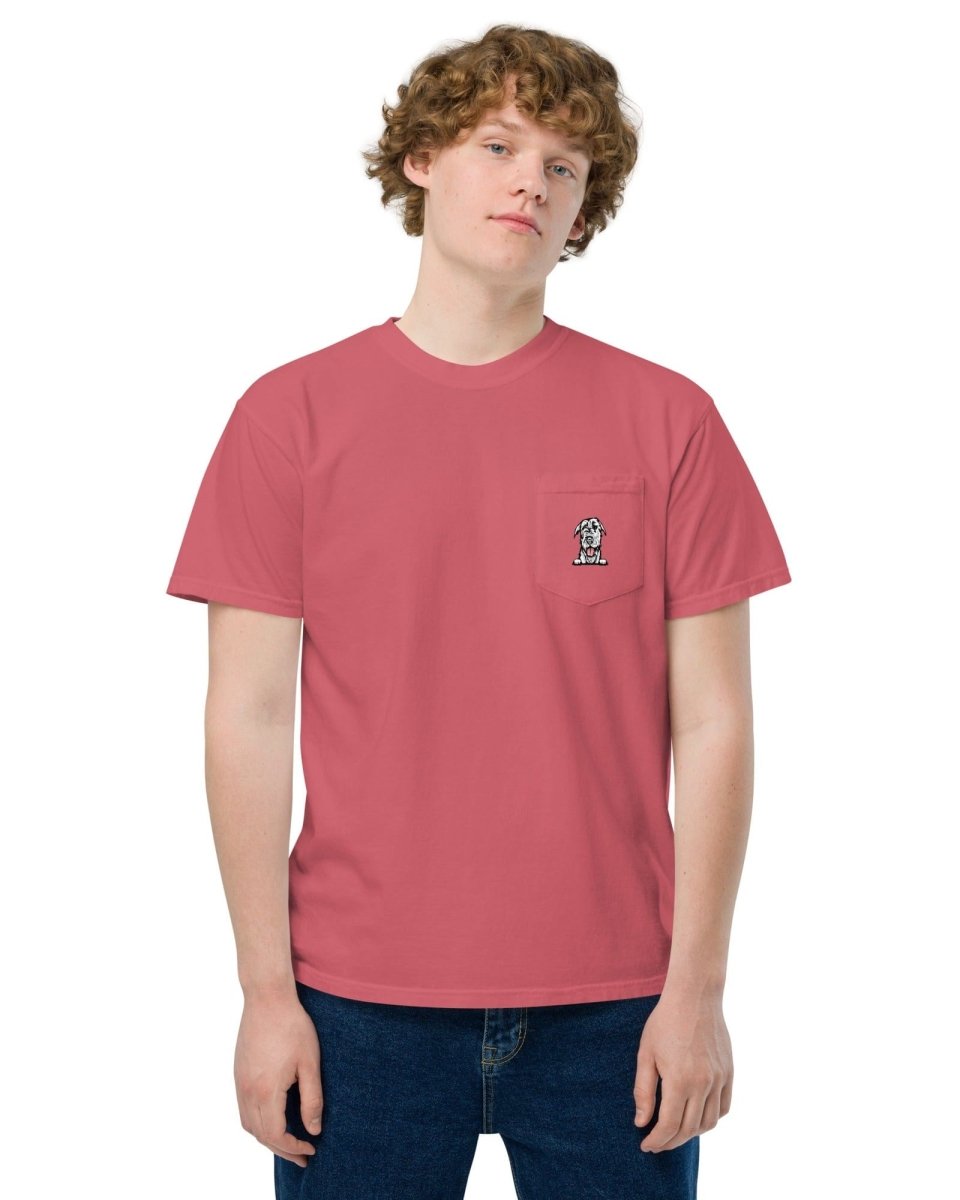 Dog Breed Pocket Shirt - Custom Dog Parent Tee - neleti