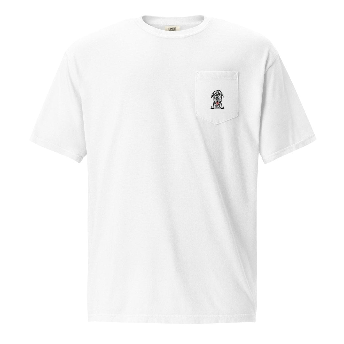 Dog Breed Pocket Shirt - Custom Dog Parent Tee - neleti