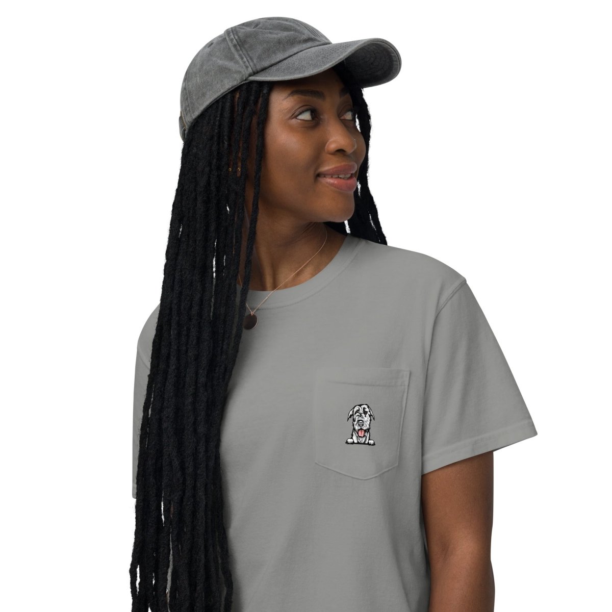 Dog Breed Pocket Shirt - Custom Dog Parent Tee - neleti